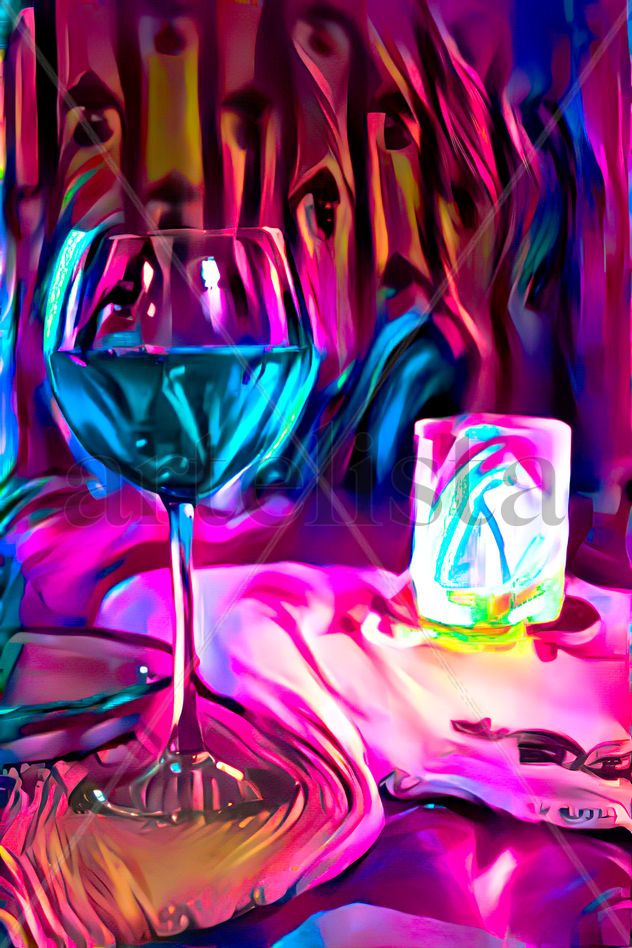 light cup abstract