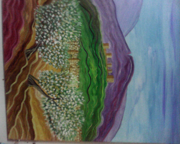 PAISAJE DE JAÉN Oil Canvas Landscaping