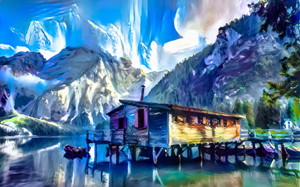 Cabin on the...