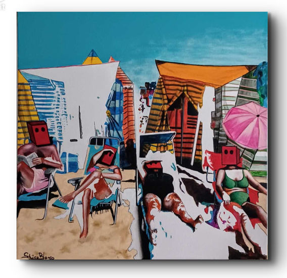 Marina 2 Acrílico Lienzo Otros