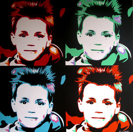 Retrato Arcoiris en...