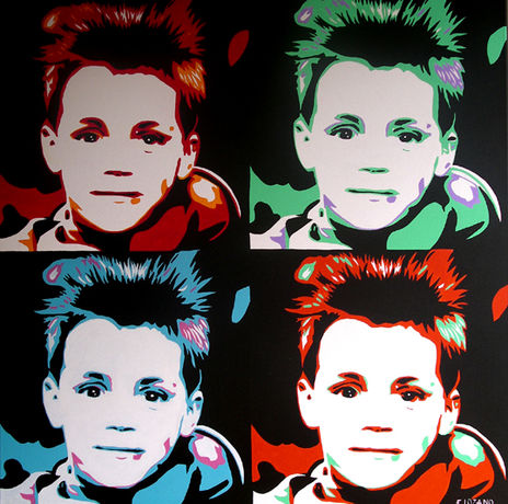 Retrato Arcoiris en...