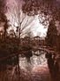 Reflejo vintage rojo