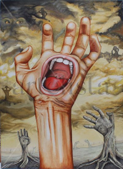 PRISON DE DOLOR Oil Canvas Others