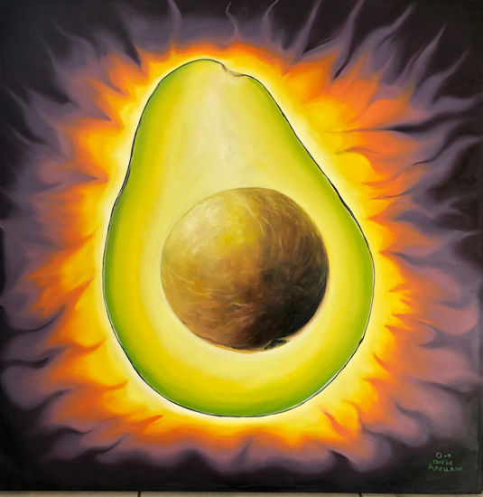 avocado punk Oil Canvas Others