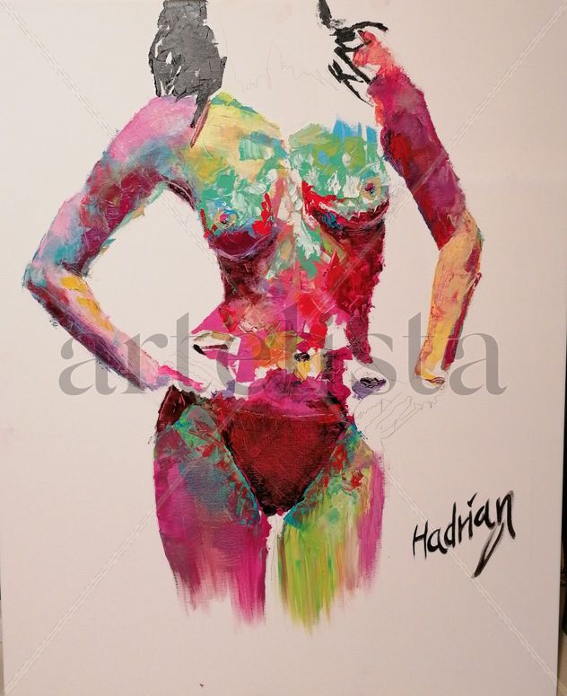 Broken Venus. Oil painting. Original.
