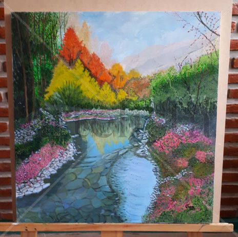 Arroyo en Otoño