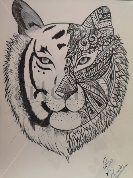 Tigre mandala