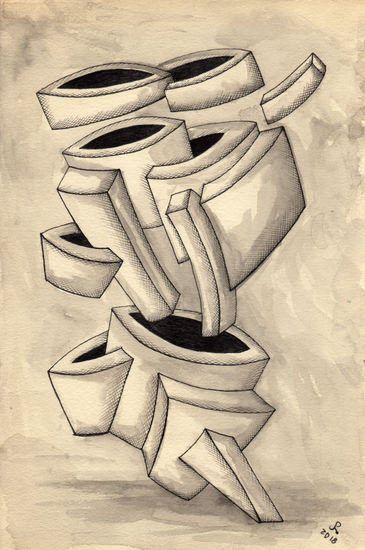 Construcción 04 Técnica Mixta
