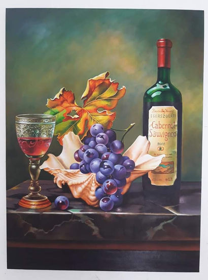 Bodegon Acrylic Canvas Still Life Paintings