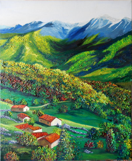 Liébana Oil Canvas Landscaping