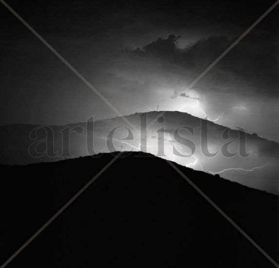 La tormenta Naturaleza Blanco y Negro (Química)