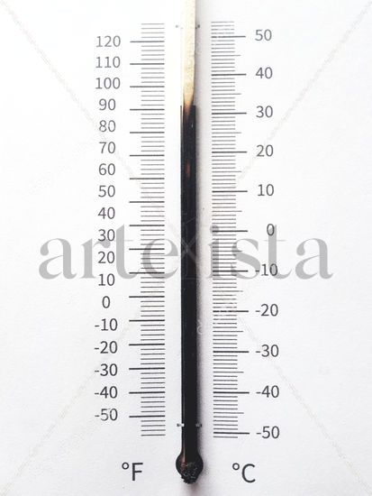 temperatura Conceptual/Abstracto Blanco y Negro (Química)