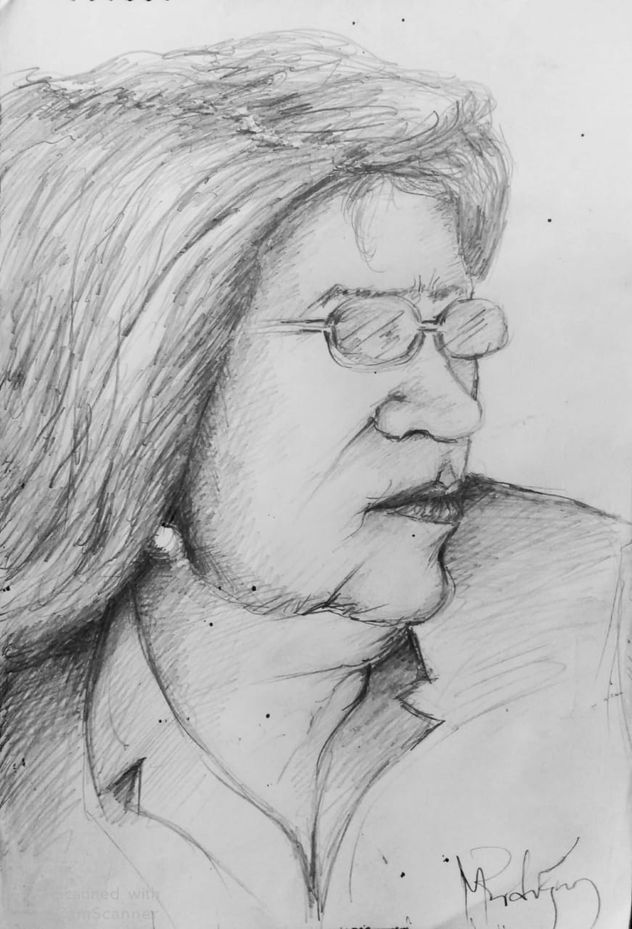 retrato de silvia, año 2015, constitucion, chile.