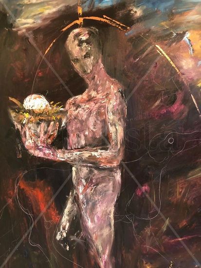 Num.23.- 150cm x 120cm Oil Canvas Figure Painting