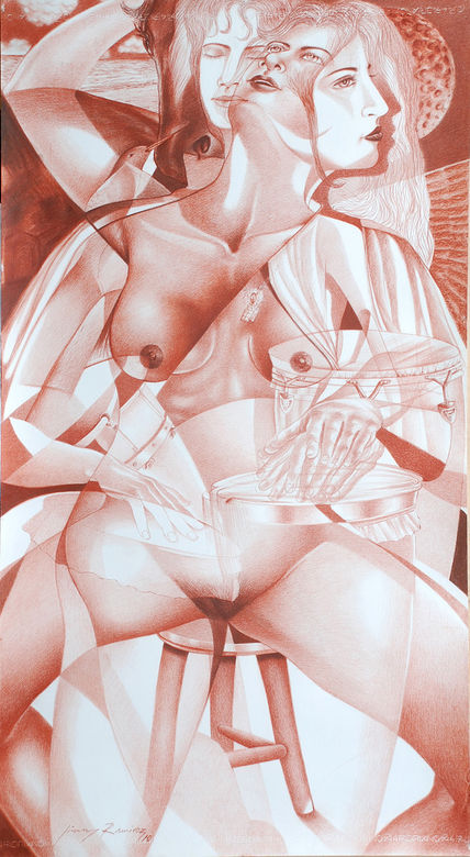 Desnudo Con Tambores