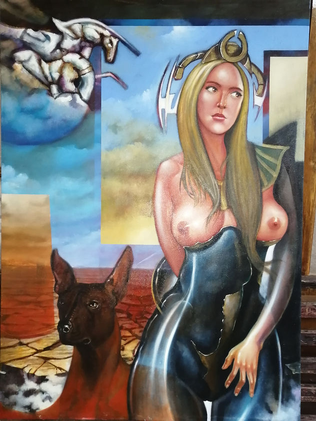 DIOSA LUNA MOCHICA Y VIRINGO