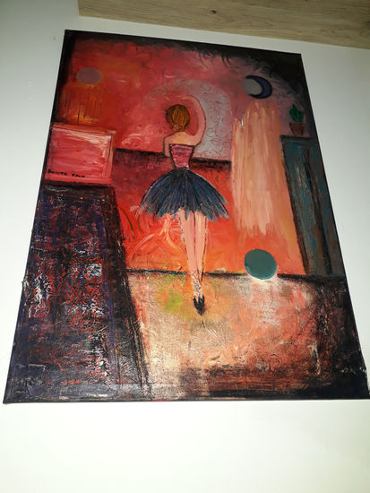 La bailarina de Auschwitz Oil Canvas Others