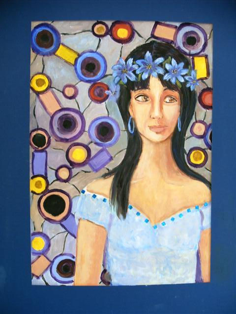 flors blaues