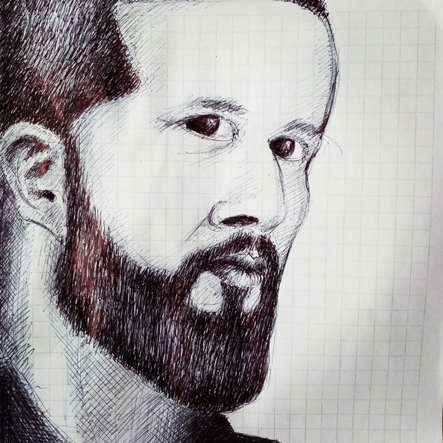 Retrato de polaco , año 2017, constitucion, chile.