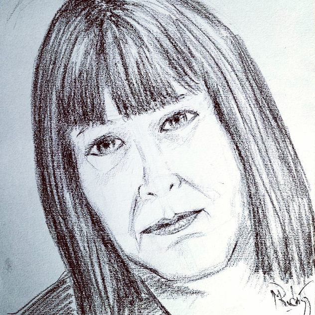 Retrato de mariela , año 2015, constitucion, chile.