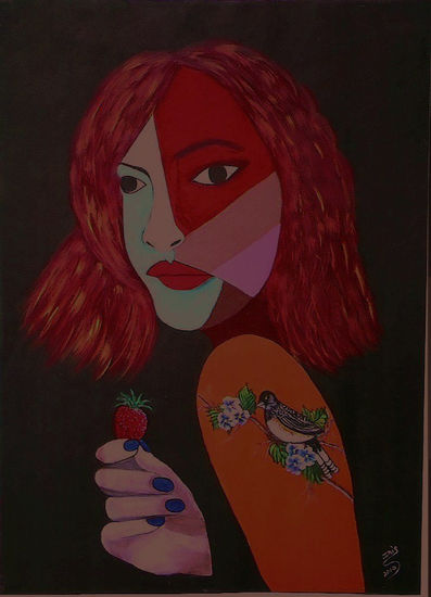 MUCHACHA MODERNA Acrylic Others Portrait