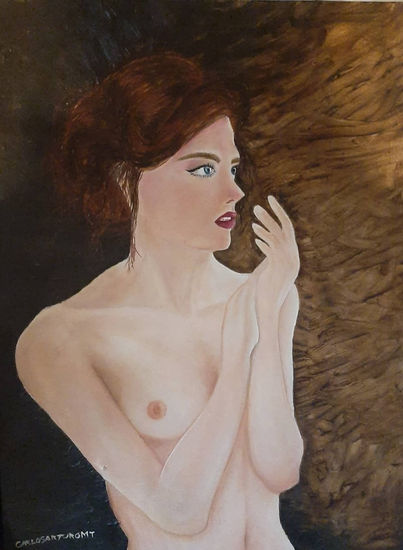 Mujer Oil Panel Nude Paintings