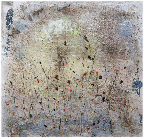 Paisaje. Series Mixed media Textile Landscaping