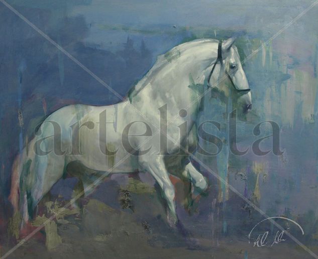 CABALLO Oil Canvas Animals