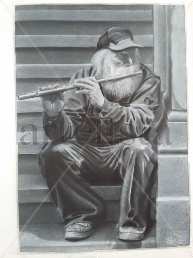 VIEJO FLAUTISTA SOÑADOR