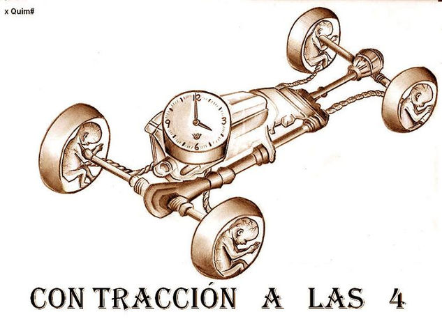 " CON TRACCIÓN   A   LAS   4 " Pencil