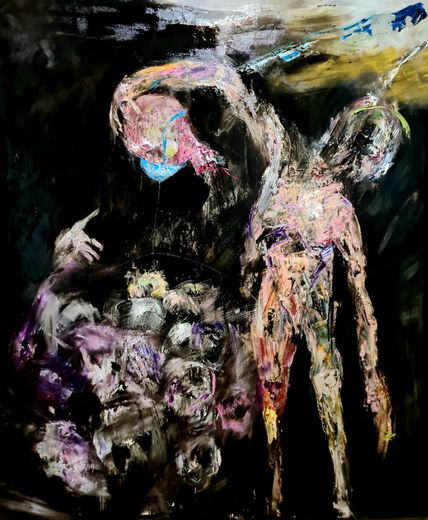 MIEDOS.- 180x130cm.