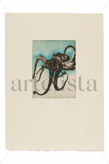 "Pulpo, serie mar". Rotogravure