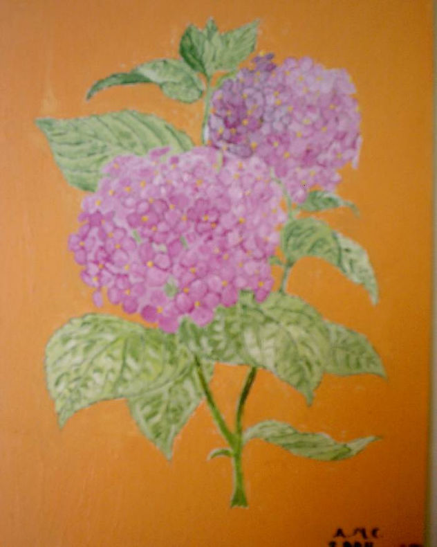 ramillete de hortensias