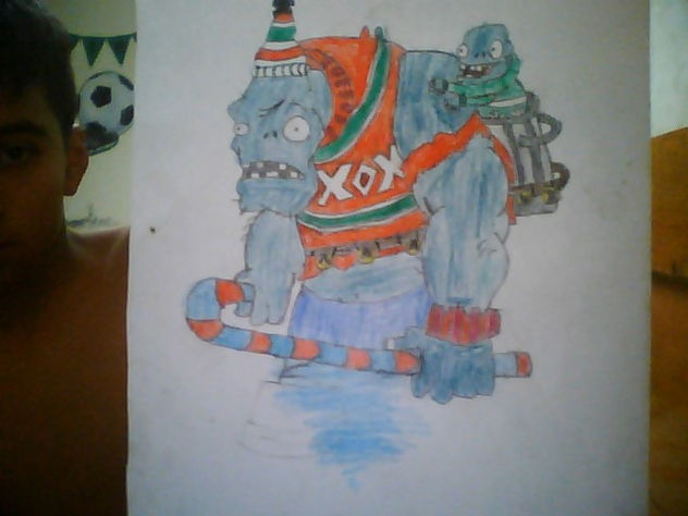 zombie navideño