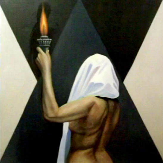 ANSIAS DE LIBERTAD Oil Canvas Figure Painting