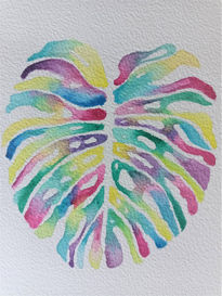 Hoja de Monstera en...