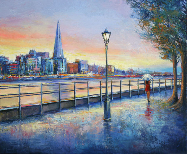 London Acrylic Canvas Landscaping