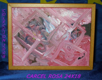 carcel rosa Oil Canvas Others