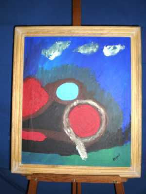 rueda sin rumbo Oil Canvas Others