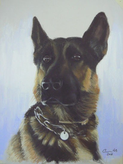 AQUILES Pastel Card Portrait