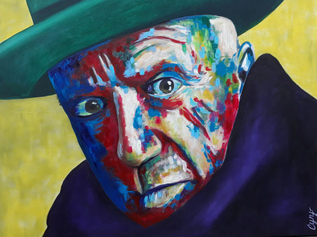 Picasso Acrylic Canvas Portrait