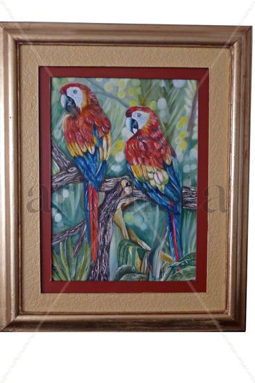 aras Oil Canvas Animals