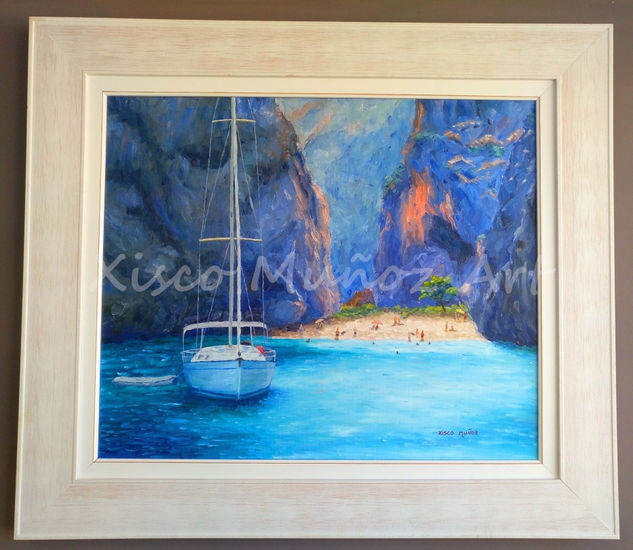 Sa Calobra Mallorca Oil Canvas Marine Painting