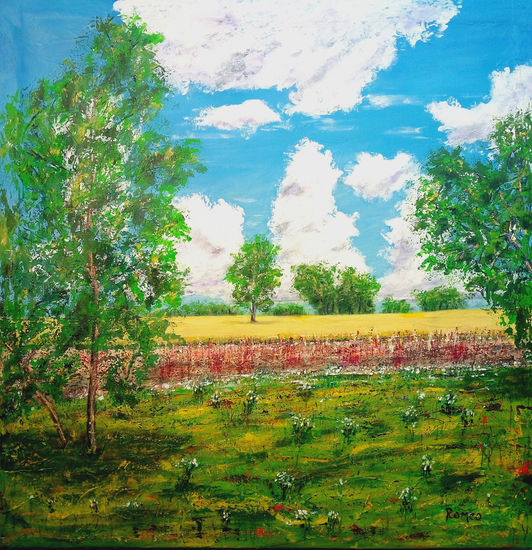 Trigal Oil Canvas Landscaping