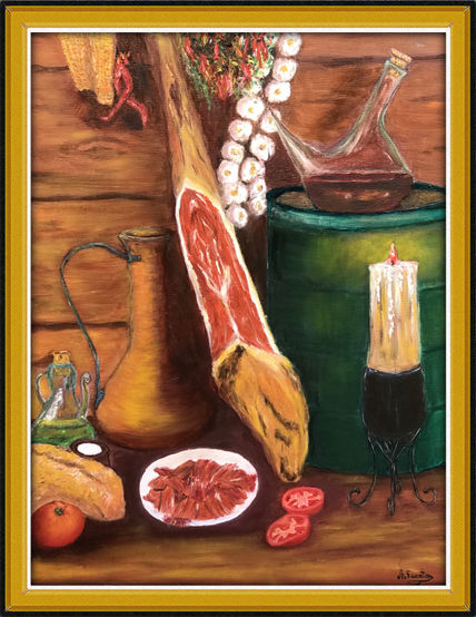 Rincón en la bodega