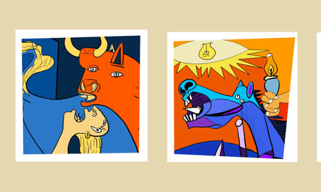 Fragmentos del Guernica