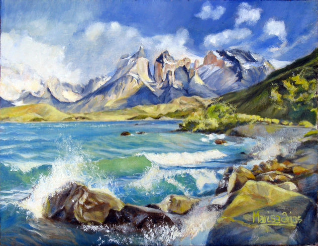 Paine-04-2020 Oil Canvas Landscaping