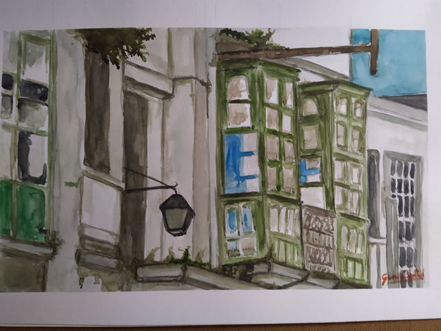 FERROL VIEJO Watercolour Paper Landscaping