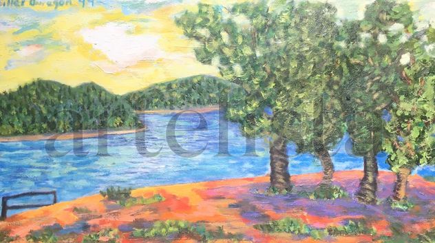 Paisaje en Valle de Bravo